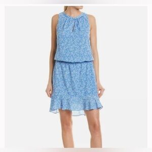 Joie Light Blue Patterned Dress size S